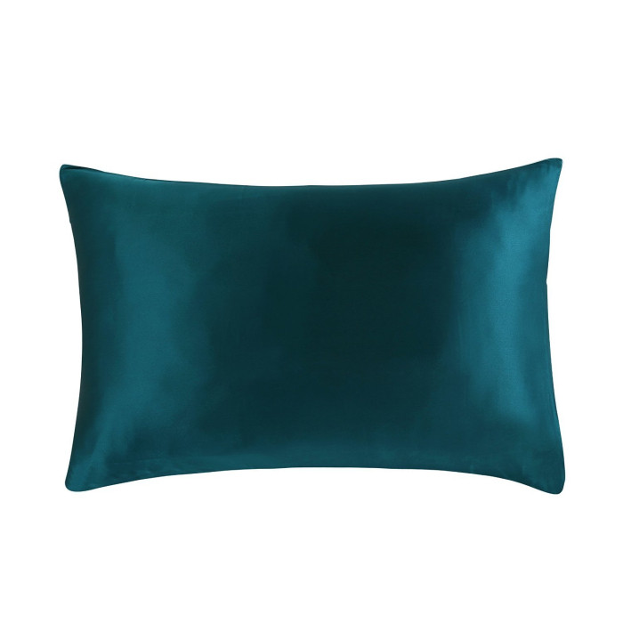 Two Teal Green 25 Momme Mulberry Silk Pillowcases Silk Whisper Silk Pillowcases Silk Pyjamas Sheets Eye Masks and Satin